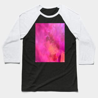 Pink abstract Baseball T-Shirt